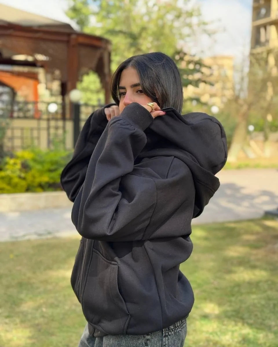 SNØ™ - SNØ Black Hoodie